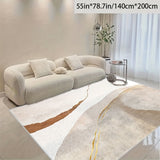 Modern High-end Carpet, Large Area Carpet, Anti-slip Wear, Suitable For Living Room Bedroom Restaurant Hotel Lobby Entrance Carpet