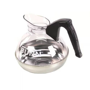12-Cup Easy Pour Commercial Decanter, Black Handle