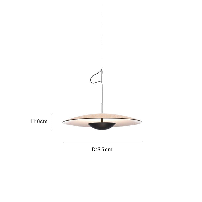 Nordic Simple Creative Restaurant UFO Chandelier Living Room Designer Sample Room Lamps