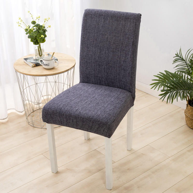 Geometric Dining Chair Cover Spandex Elastic Chair Cover Sofa Cover Retractable Chair Cover For Wedding Banquet Hotel Banquet Restaurant