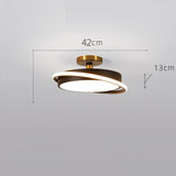 Bedroom Light Nordic Simple Modern Light Luxury Creative Round Led Ceiling Light Restaurant Designer Master Bedroom Room Light