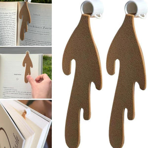 Creative Coffee Cup Bookmark Leather Decoration