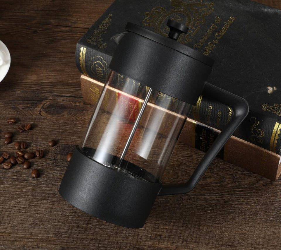Stainless Steel 304 Press Pot Coffee Pot For Filtering Tea