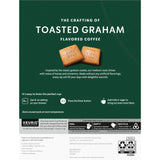 , Toasted Graham Naturally Flavored Medium Roast K-Cup Coffee Pods, 22 Count K Cups
