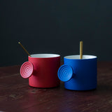 Ceramic Mug Klein Blue Coffee Set Espresso Hand Brewed Coffee