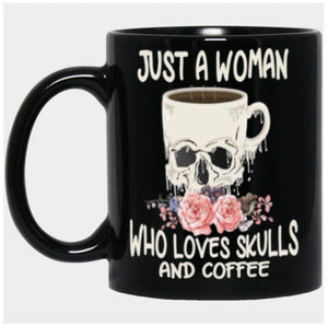Skull Ceramic Coffee Mark Cup