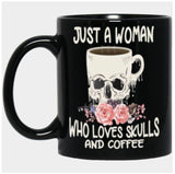 Skull Ceramic Coffee Mark Cup