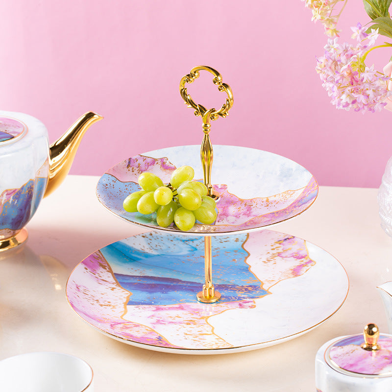 Castle Home 15 Skull China Coffee Set