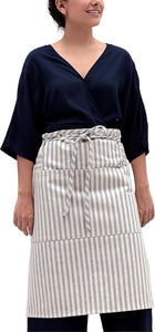 Bistro Half Apron for Men & Women | Half Aprons for Women with Pockets | Delantales Para Meseros | Waitress Aprons | Server Apron with Pocket