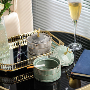 Fashion Creative Personality Coffee Table Decoration Ceramic Ashtray