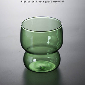Creative Glass Coffee Milk Teacup