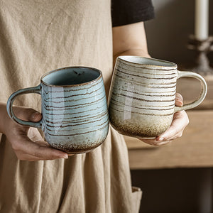 Retro Minority Mark Ceramic Coffee Cup
