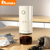 IAGREEA coffee grinder, food processing machine mixer, adjustable, with 38 precise grinding settings, coffee bean grinder 2-12 cups, silent spice grinder, one click coffee grinder, suitable for beans, spices, etc., suitable f