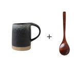 Retro Mug Couple Breakfast Home Coffee Cup