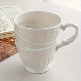 Charming Alice Rabbit Ears Ceramic Mug - 11.83oz, Insulated Coffee & Milk Cup with Lid and Handle, Microwave Safe, Perfect for Afternoon Tea, Home Kitchen Accessory