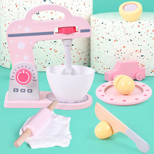 Juicer, Coffee Machine, Vegetable And Fruit Cutting Set Toy