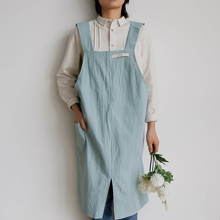 Home Wear Overclothes Flower Shop Coffee Shop Overalls