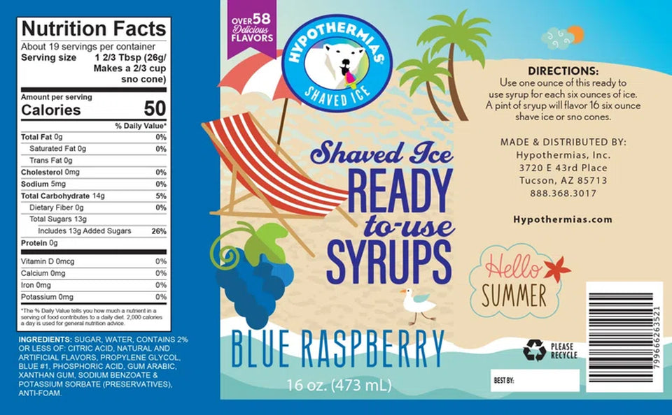 Snow Cone Syrup
