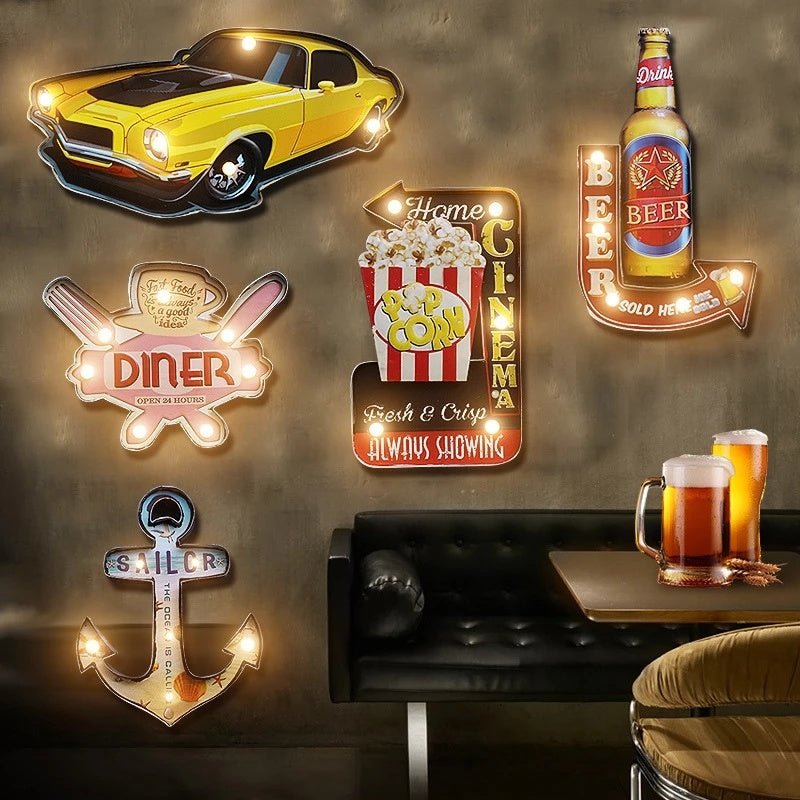 Cafe Bar Shop Decoration Wall Decoration