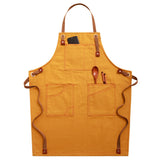 Denim Apron Female Fashion Barista Work Clothes Waist