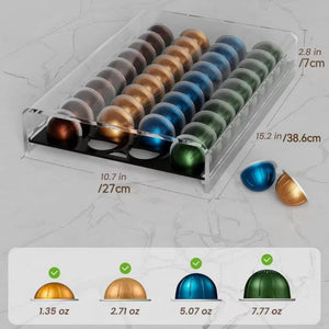 Acrylic Capsule Coffee Storage Rack