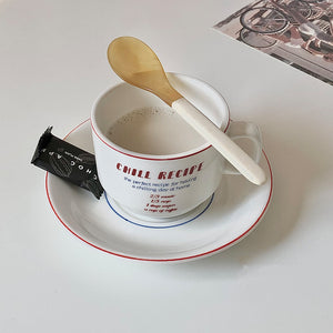 Home Fashion Breakfast Plate Coffee Cup Saucer