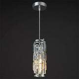 LED Single Head Industrial Style Crystal Restaurant Simple Aisle Bedside Small Droplight