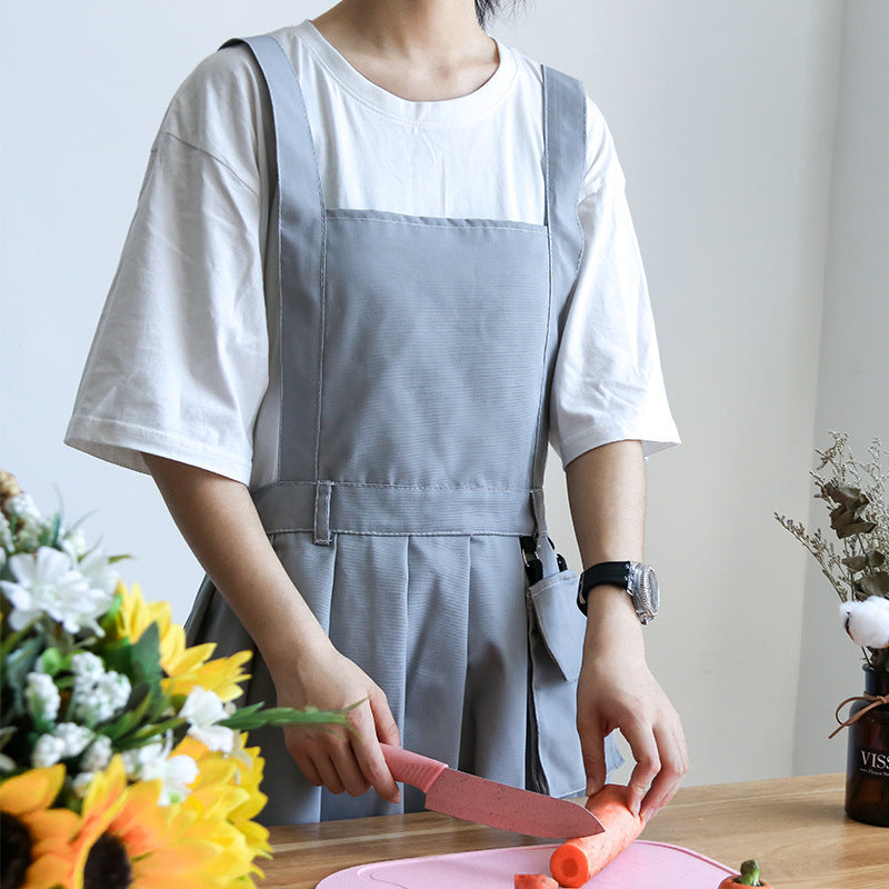 Kitchen Restaurant Anti-fouling Overclothes Apron Milk Tea Shop Hairdressing Manicure Studio