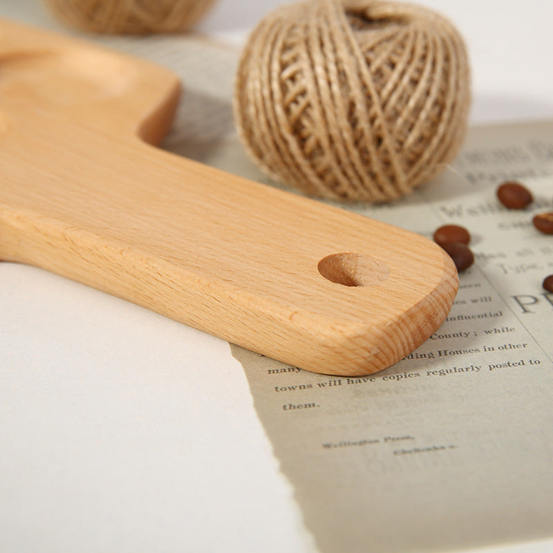 Coffee Restaurant Creative Food Wooden Handle Tray