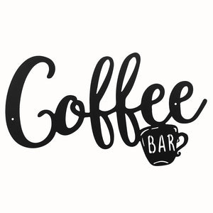 COFFEE BAR Wall Decoration Hanging Letters