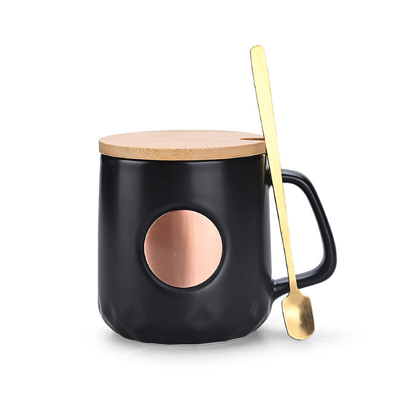 Home Fashion Bronze Ceramic Mug Coffee