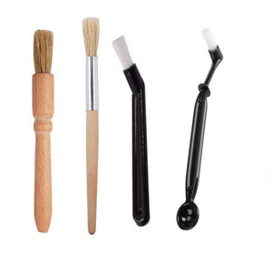 Coffee Machine Cleaning Brush Grinder Wooden