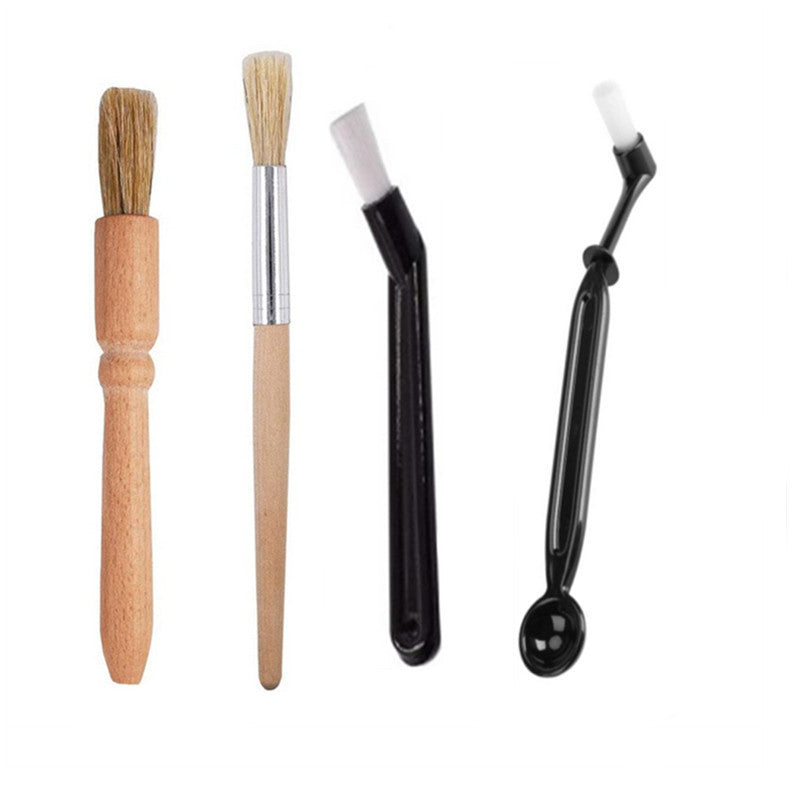 Coffee Machine Cleaning Brush Grinder Wooden