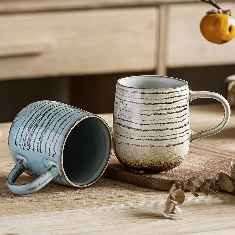 Retro Minority Mark Ceramic Coffee Cup