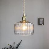 Brass Glass Chandelier Creative Personality B & B Restaurant Bedside Bar Counter Hallway Balcony Chandelier