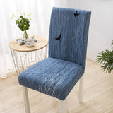 Geometric Dining Chair Cover Spandex Elastic Chair Cover Sofa Cover Retractable Chair Cover For Wedding Banquet Hotel Banquet Restaurant