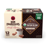 Kona Blend Coffee - 100 K-Cup Compatible Single-Serve Pods - 10% Hawaiian - Recyclable through Terracycle - Compatible with Keurig Brewers