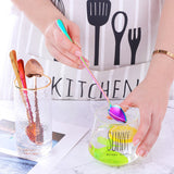 304 Stainless Steel Ice Heart-shaped Creative Coffee Dessert Spoon