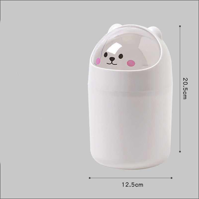 Office Desk Home Living Room Coffee Table Creative With Cover Desktop Bin