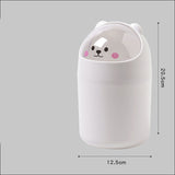 Office Desk Home Living Room Coffee Table Creative With Cover Desktop Bin