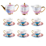 Castle Home 15 Skull China Coffee Set