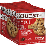 Quest Protein Cookie, Keto Friendly, Peanut Butter Chocolate Chip Flavored, Soft and Chewy, 12 Count