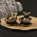 Home Fashion Personalized Coffee Cup Ornaments