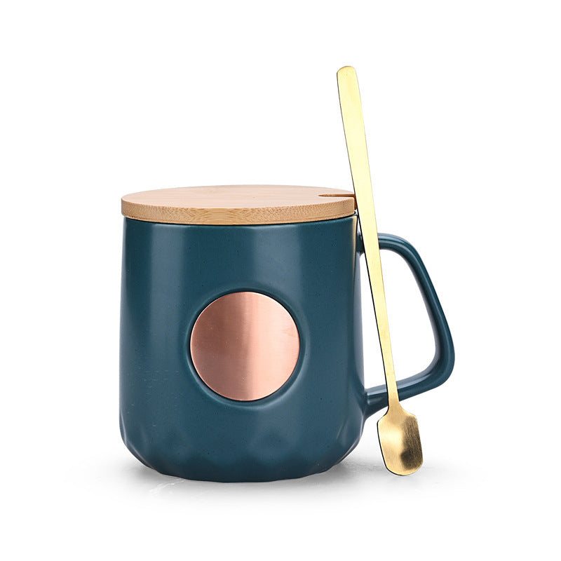 Home Fashion Bronze Ceramic Mug Coffee