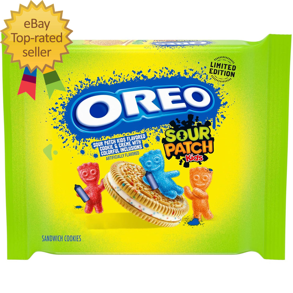 SOUR PATCH KIDS Sandwich Cookies, Limited Edition, 10.68 Oz