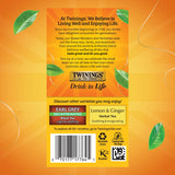 Lady Grey Decaffeinated Citrus Black Tea Bags, 20 Count Box