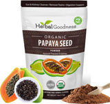 Papaya Seed Powder - Digestive Enzyme Support, Gut Health, Kidney Detoxification, 4 oz, Herbal Supplement