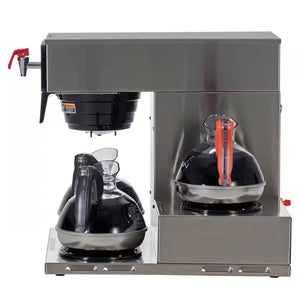 Axiom 15-3 3L 12-Cup Automatic Commercial Coffee Maker, 3 Lower Warmers, 38700.0002