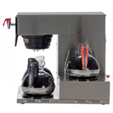 Axiom 15-3 3L 12-Cup Automatic Commercial Coffee Maker, 3 Lower Warmers, 38700.0002