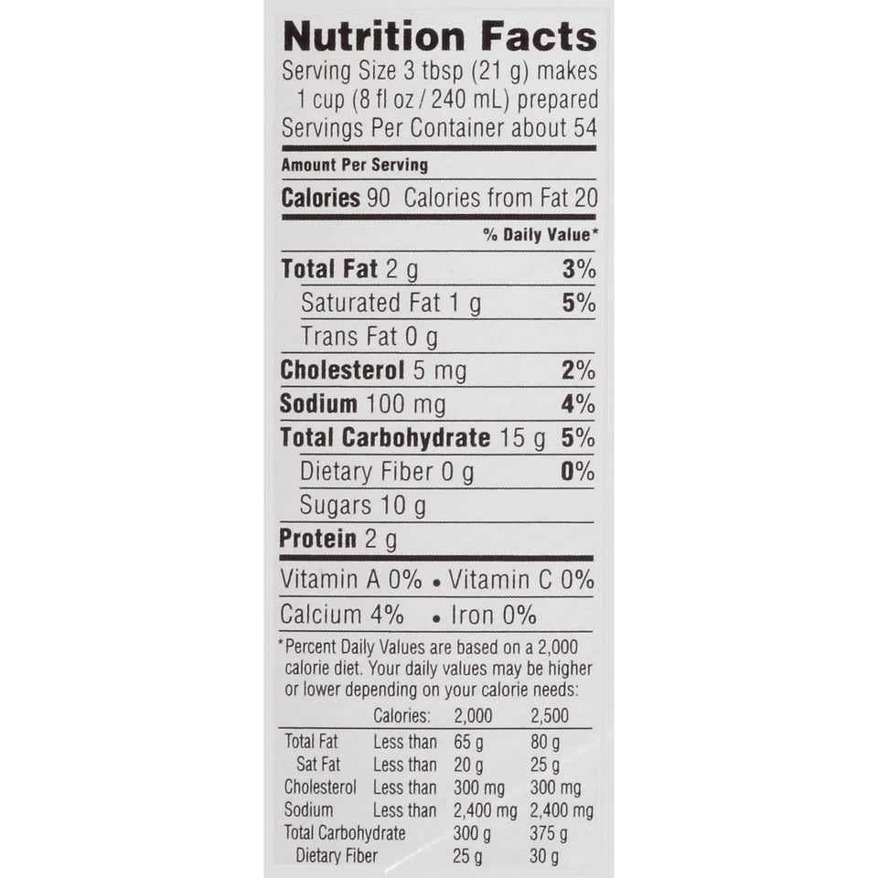Nestle  Original Malted Milk Powder, Packaged Malt Powder, 40 Oz Canister
